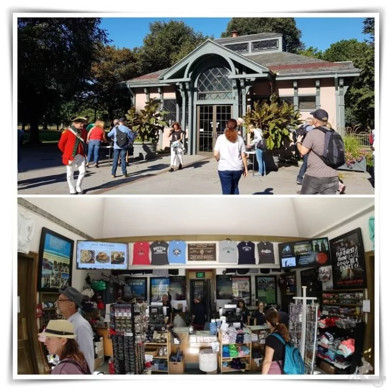 Centro de visitantes del Common Park Boston