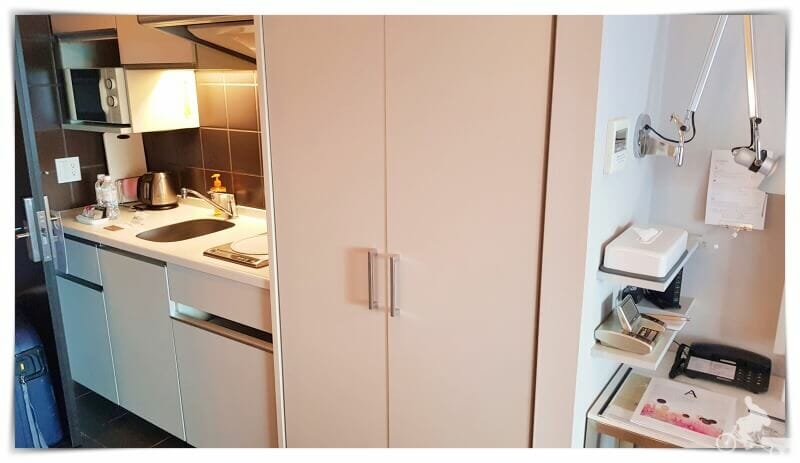 cocina habitacion citadines shinjuku