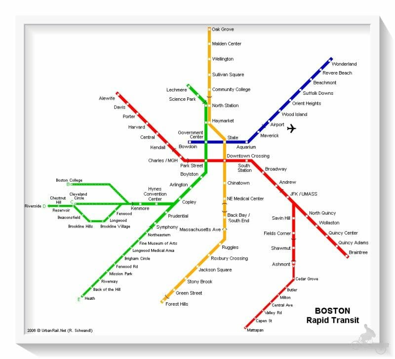 lineas metro boston
