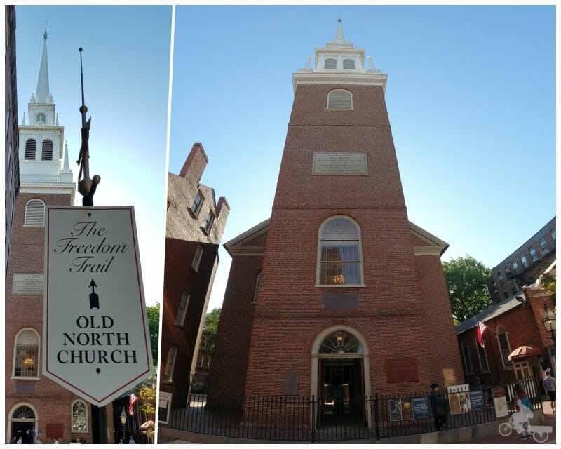 old north church en la Freedom trail