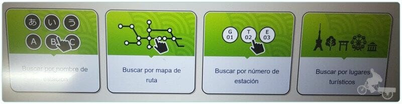 buscar estaciones metro tokio