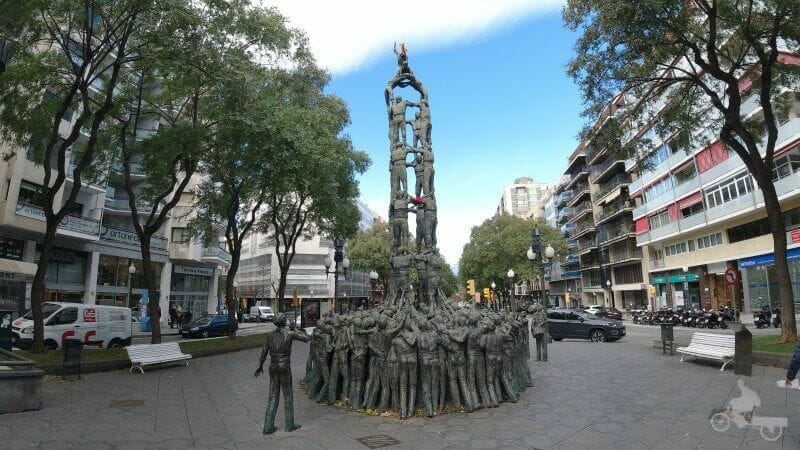 monumento castellers tarragona