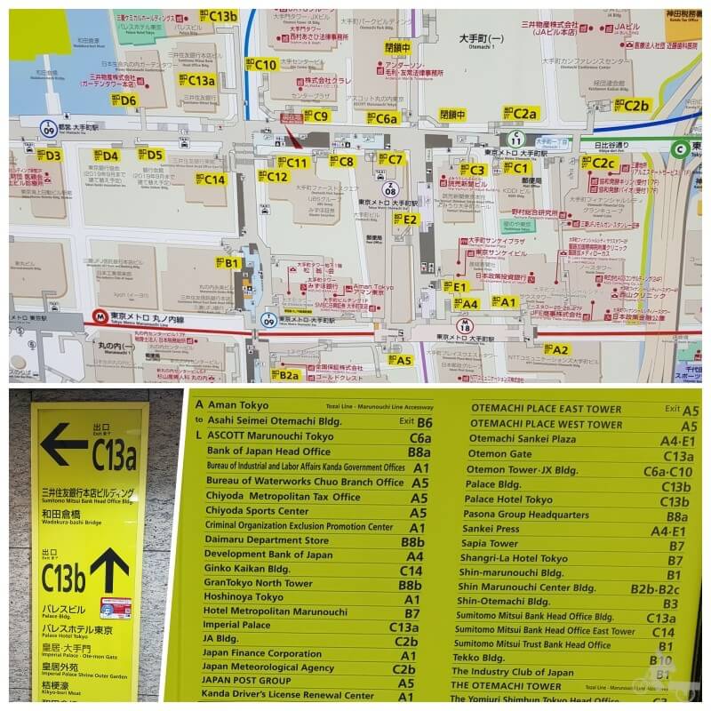 Metro Tokio, líneas