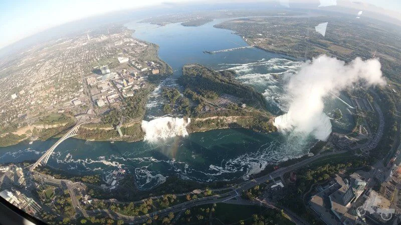 niagara falls desde el aire