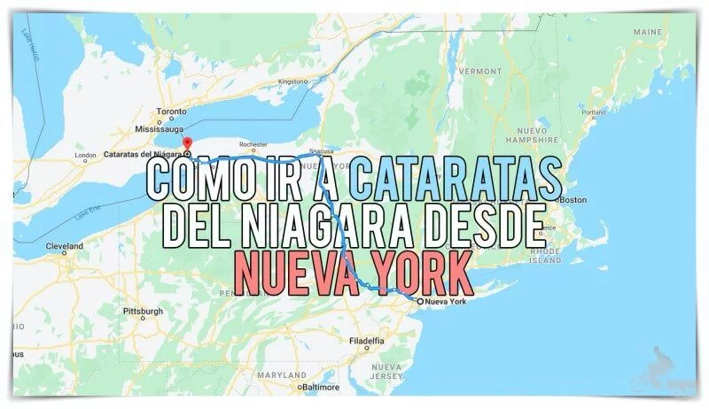 como llegar a cataratas niagara desde nueva york