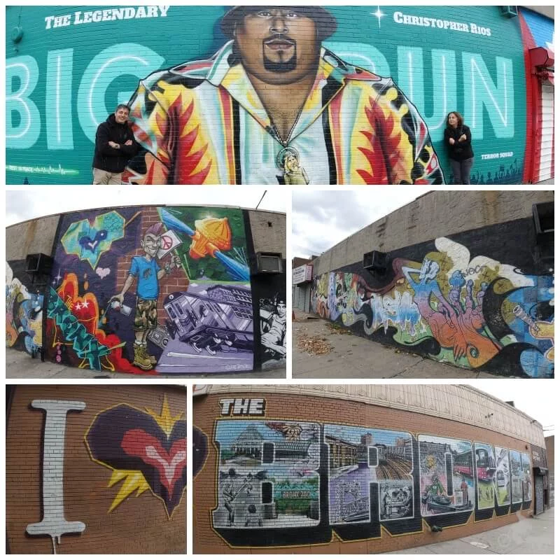 grafittis del Bronx - Tour contrastes Nueva York