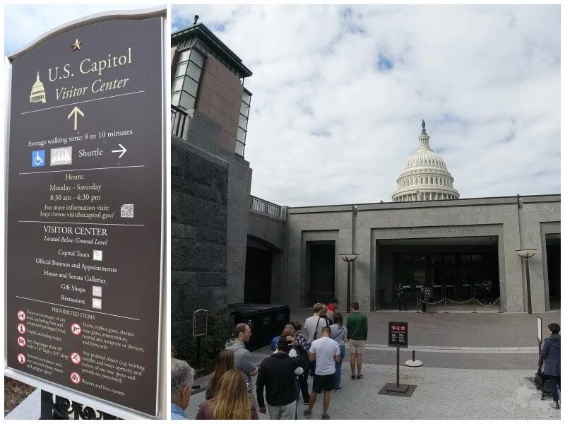 acceso al capitolio tour