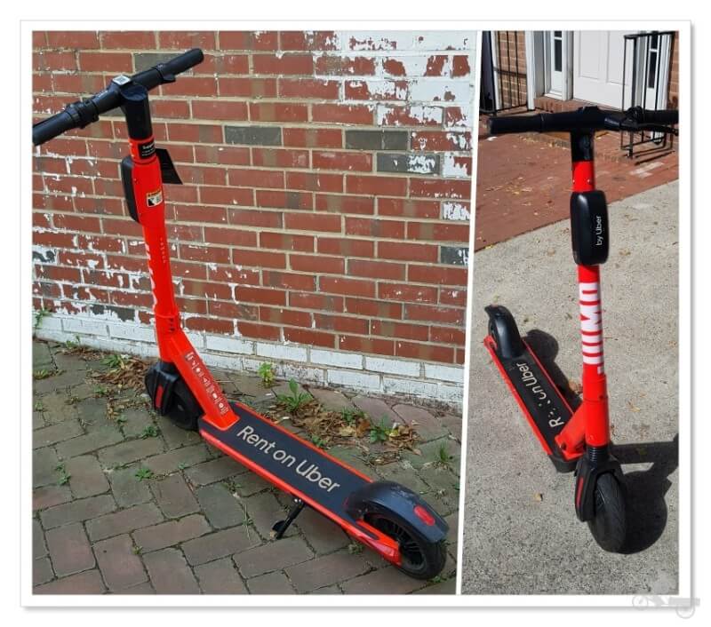 patinetes electricos uber - excursión a Washington desde Nueva York