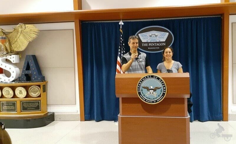 tour departamento de defensa en Washington DC