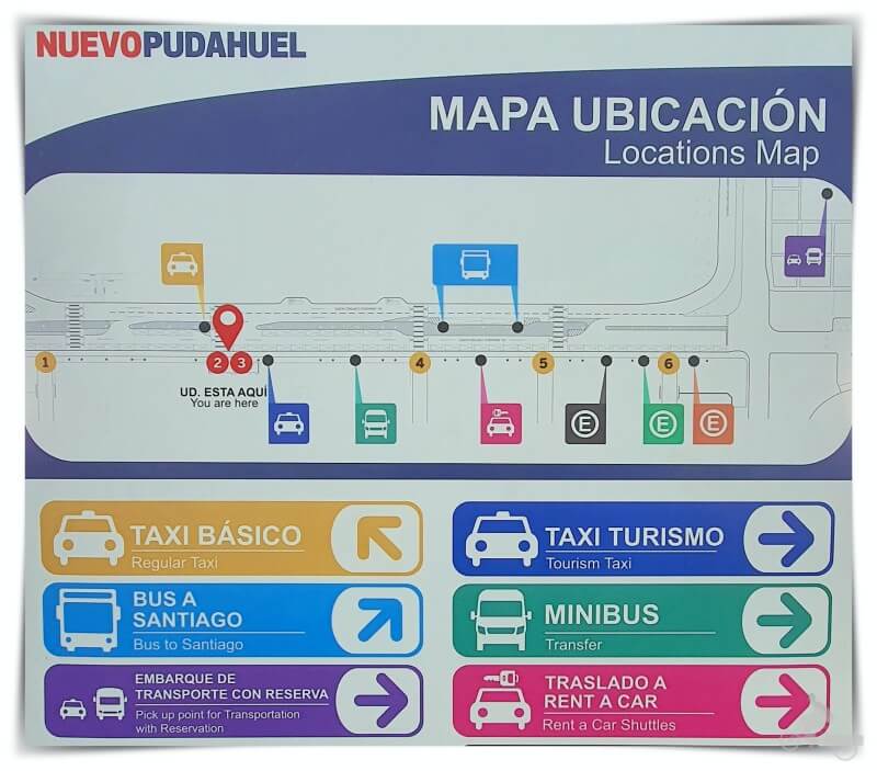 transportes aeropuerto Pudahuel