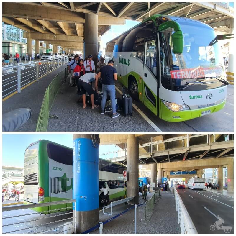 turbus aeropuerto santiago