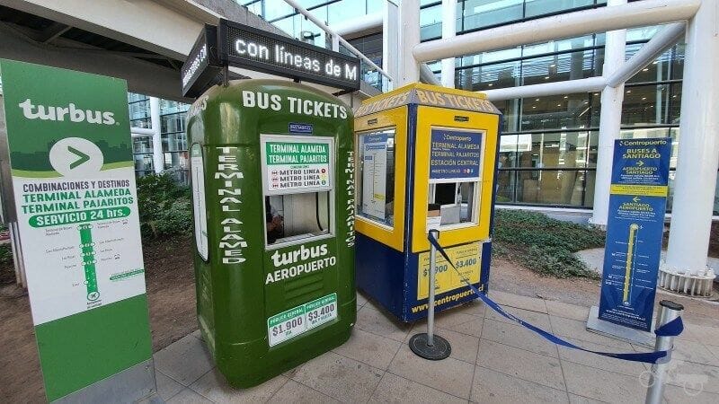 venta boletos buses aeropuerto chile