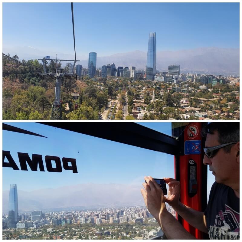 sky costanera desde teleferico cerro san cristóbal