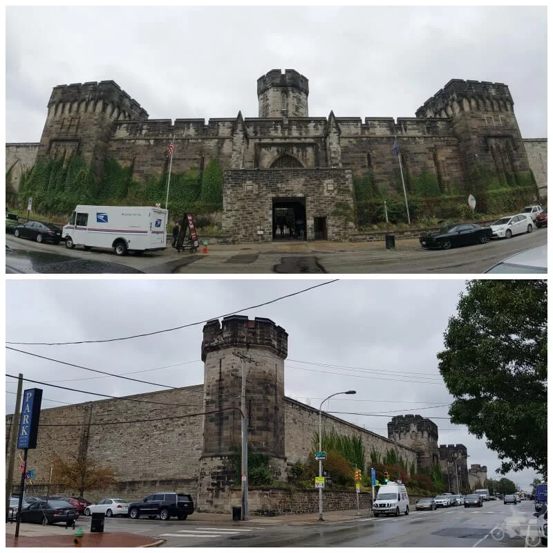 fachada eastern state penitentiary