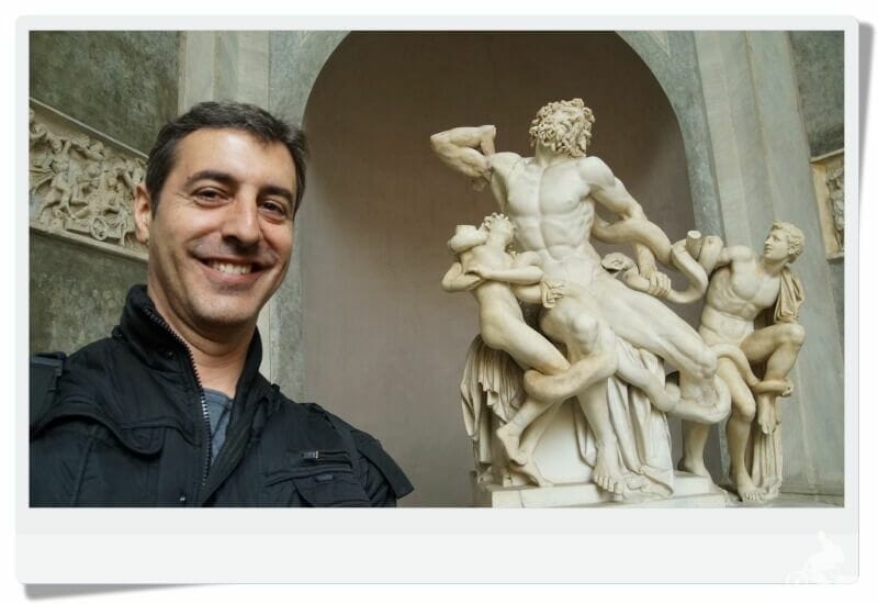 laocoonte que visitar en el Vaticano