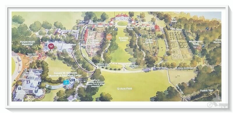 mapa mount vernon