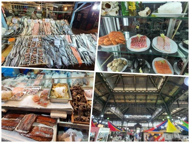 mercado central Santiago chile