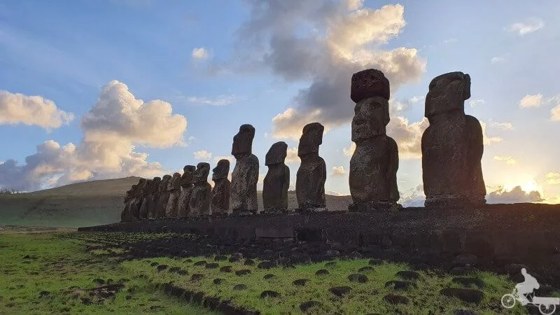 amanecer en Tongariki