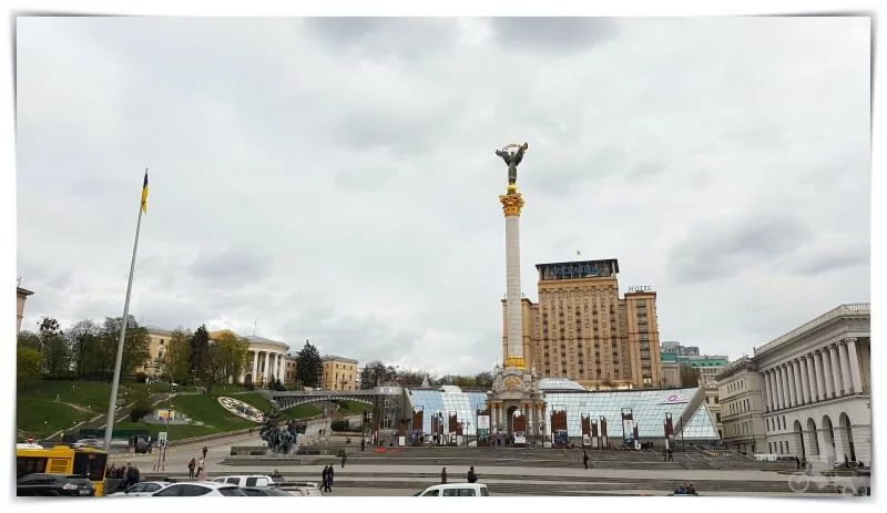 plaza de la Independencia - qué visitar en kiev