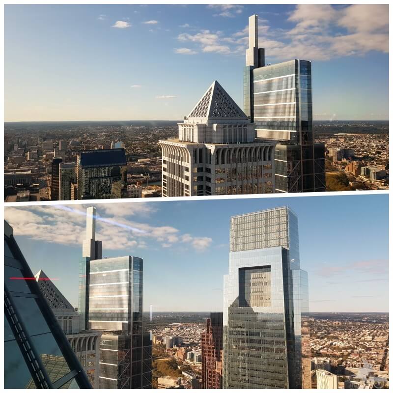 vistas philly from the top filadelfia