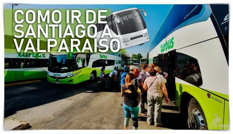 como ir de santiago a valparaiso