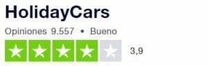 Calificación Holidaycars