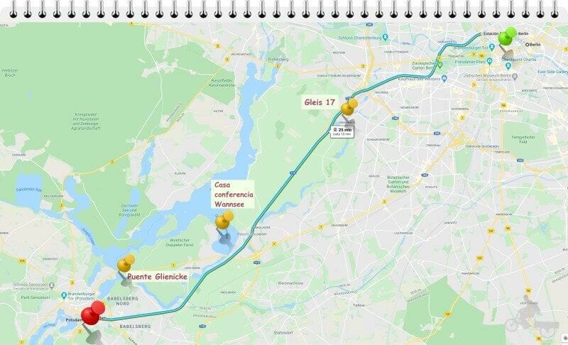 como llegar a Potsdam desde Berlín en tren