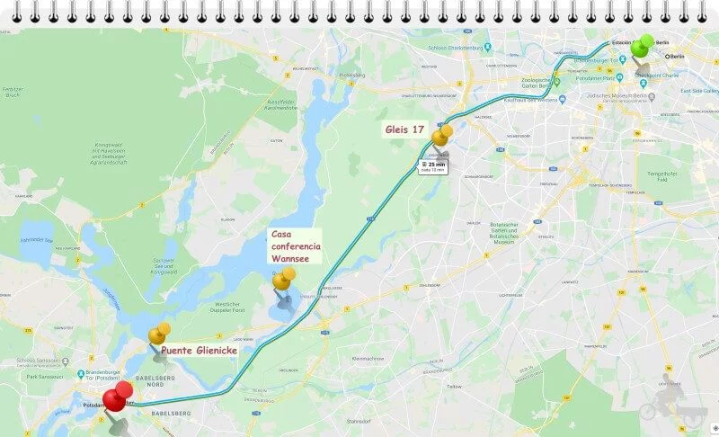 como llegar a Potsdam desde Berlín en tren