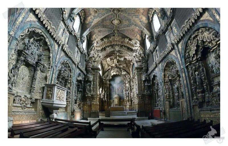 iglesia de Santa Clara - qué visitar en Oporto