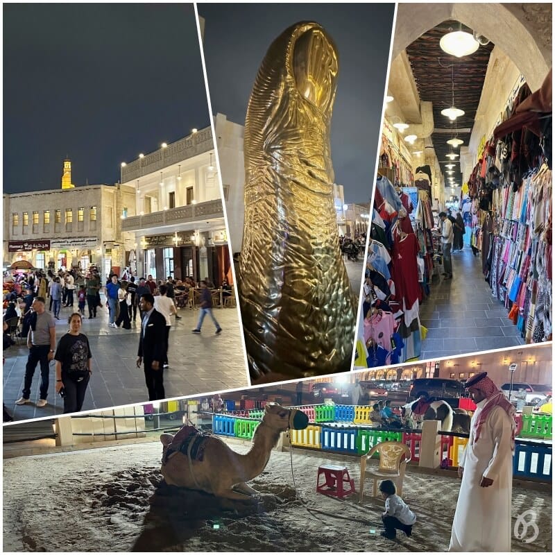 Zoco Doha  de noche