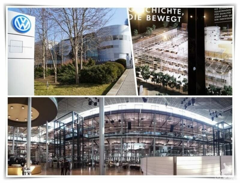 fábrica cristal de la Volkswagen de Dresden