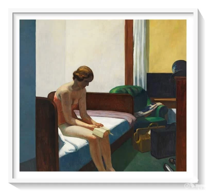 habitacion hotel Edward Hopper - museo Thyssen Bornemisza