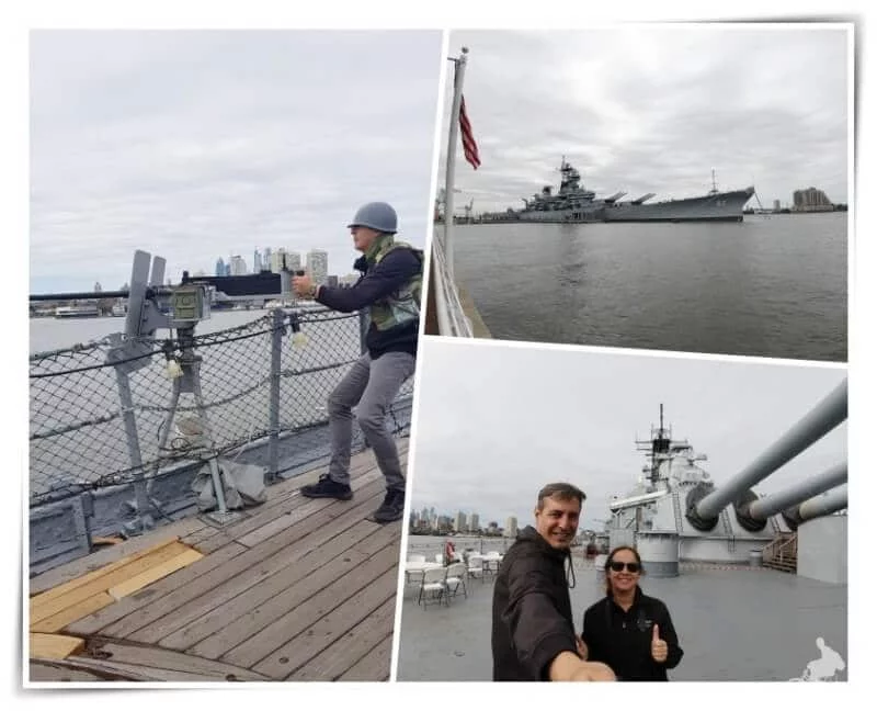uss new jersey - Filadelfia en 3 días