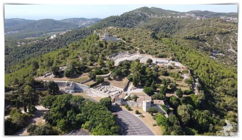 castillo de Olèrdola - qué ver en Vilafranca del Penedès