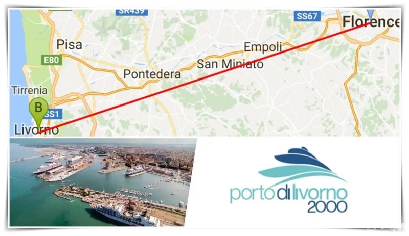 Excursión de Livorno a Pisa y Florencia
