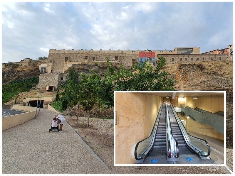 escaleras mecanicas safont parking toledo remonte