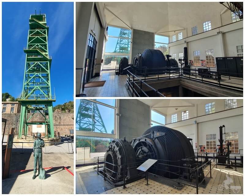 maquinas de las minas de sal de Cardona