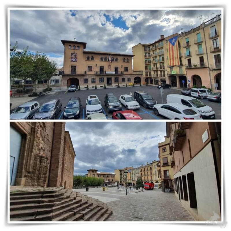 plaça de la fira de Cardona