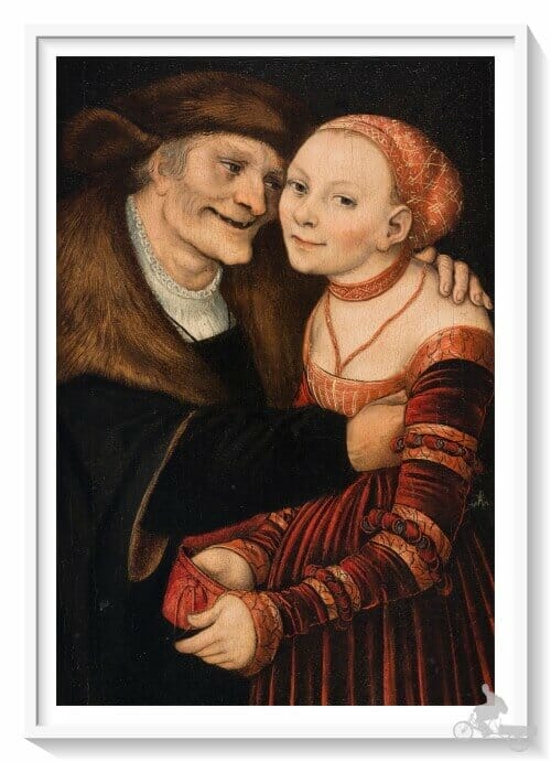 Pareja amorosa desigual - Mejores obras del MNAC 
