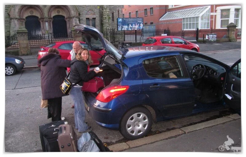 coche de alquiler en Irlanda