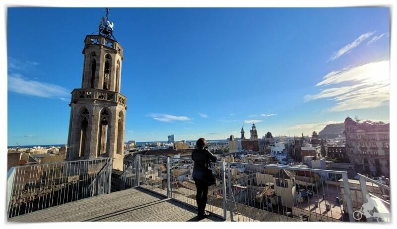 Vistas desde la terraza de la Catedral de Mar