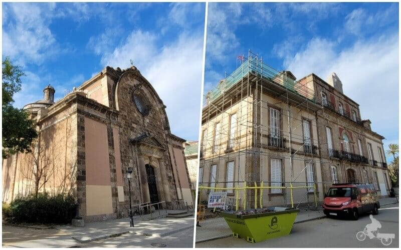 Capilla Castrense y el Palacio del Gobernador