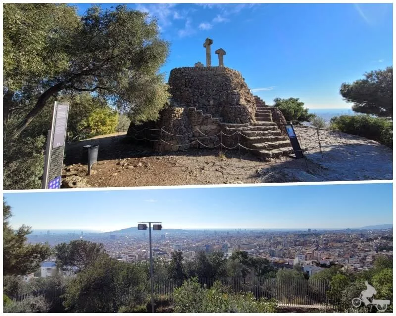 colina 3 cruces park guell