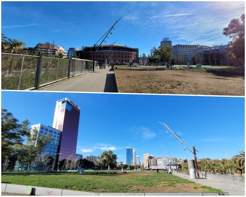 Depósito de aguas pluviales del parc de Joan Miró