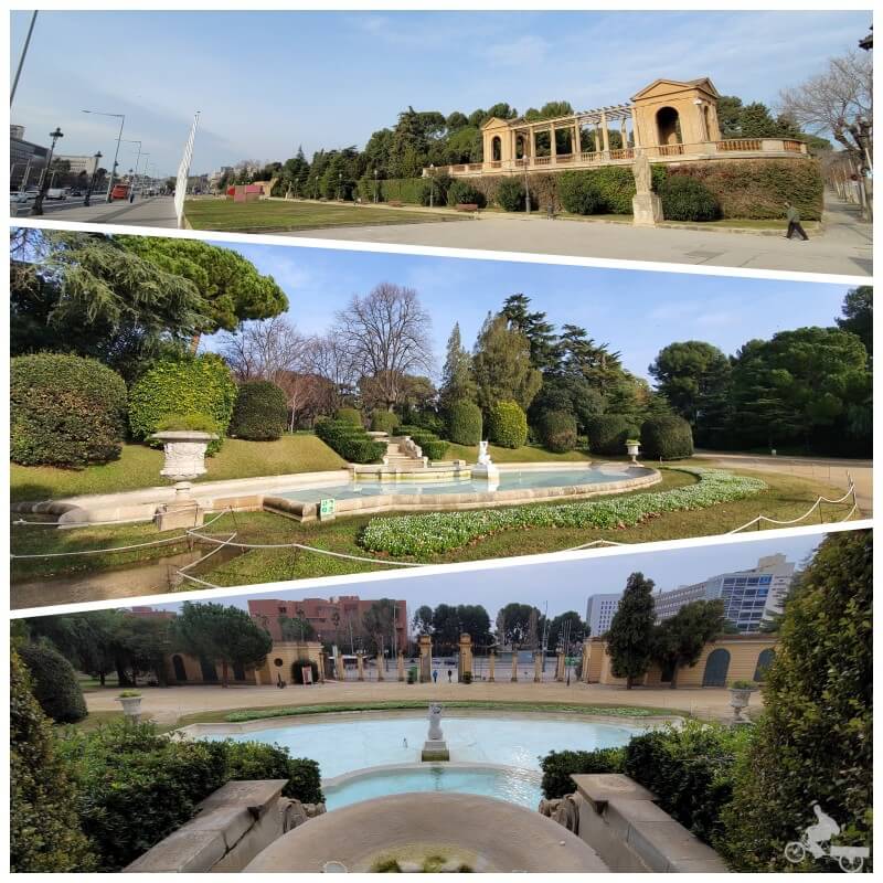 entrada jardines palau pedralbes 