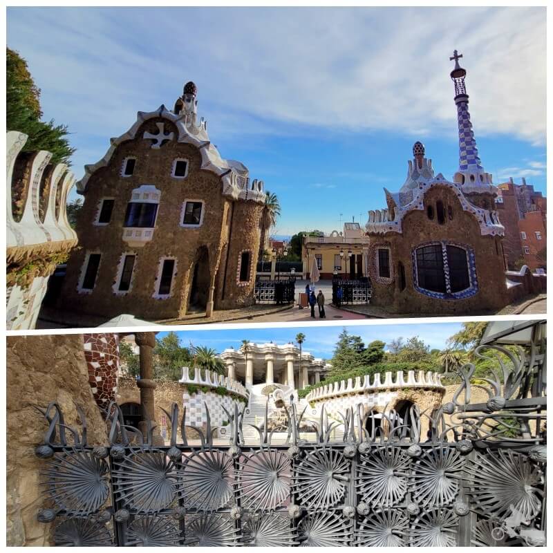 entrada parque guell