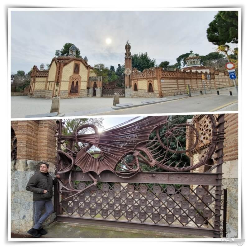 pabellones Güell dragón