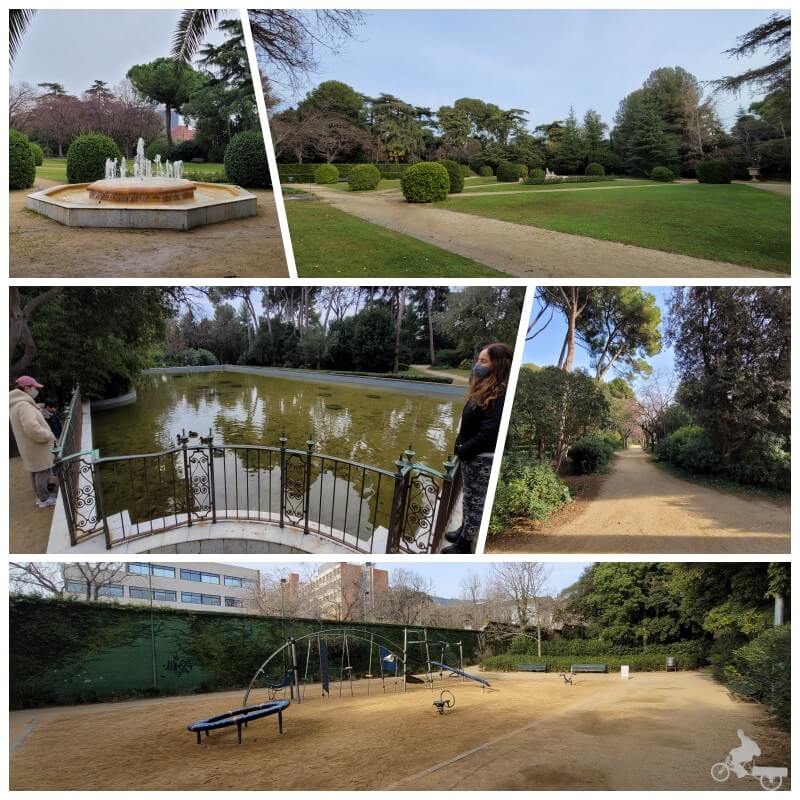 Jardines del Palacio de Pedralbes