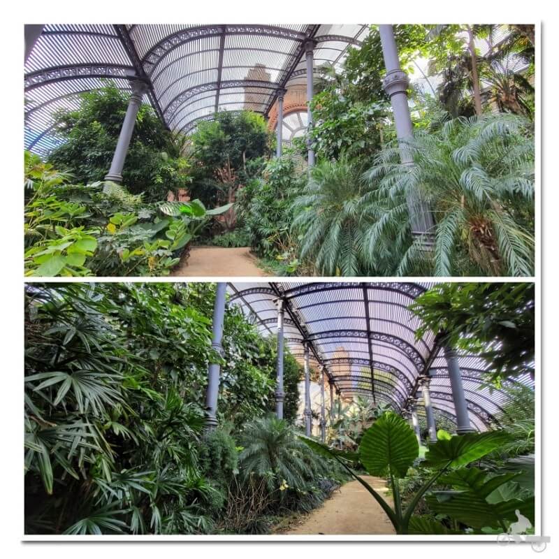 interior umbraculo parque ciutadella