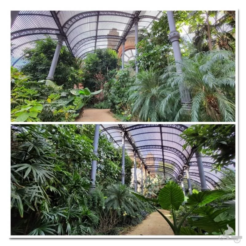 interior umbraculo parque ciutadella